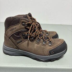 Vasque Brown Boots Children Youth Size 5 US Waterproof Hiking Outdoor Trail